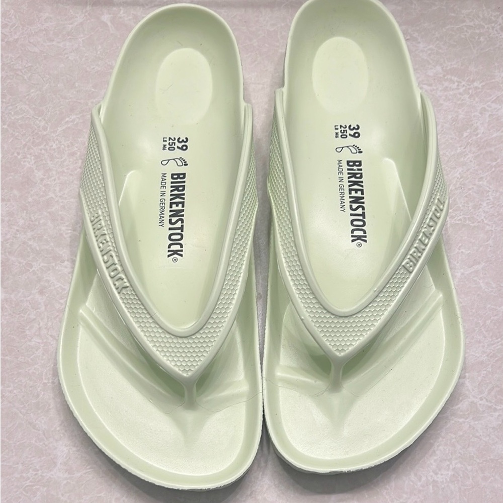 Birkenstock Women's Mint Green Sandals Size 39